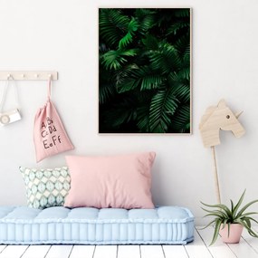 Poster - Jungla cu palmieri (A4)