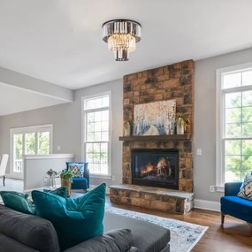 Lustră aplicată Globo 15695D NAXIS 3xE27/40W/230V