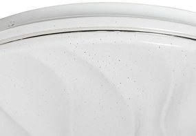 Plafoniera albă 38 cm cu LED inclus cu telecomandă - Damla