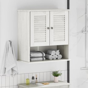 vidaXL Cabinet de baie montat pe perete Alb 67.5 x 34 x 71.5 cm