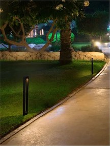 Stalp LED exterior din aluminiu antracit IP65 Dira H-65cm