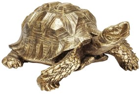 Figurina Decorativa Turtle Auriu XL