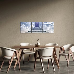 Tablou - Călătorie într-o altă dimensiune (cu ceas) (90x30 cm)