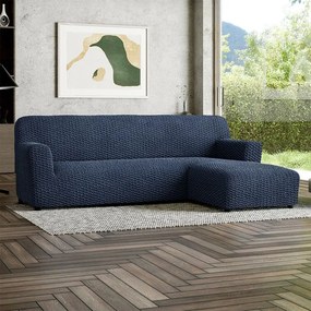 Gaico Huse bielastice MOSAICO albastre canapea cu otoman dreapta (l. 170 - 300 cm)