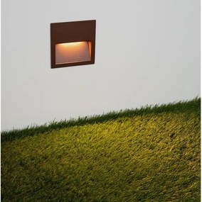 Spot incastrabil exterior IP65, LED CCT Til corten