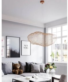 Lustră LED pe cablu ByRydens 4201250-6501 HAYDEN LED/15W/230V auriu