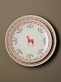 Farfurie rotunda din ceramica, D21cm, "Frimas"