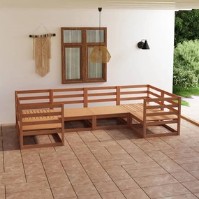 3076242 vidaXL Set mobilier de grădină, 6 piese, lemn masiv de pin