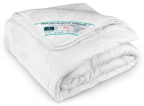 PILOTA HIPOALERGENICA, 200 G/MP, 150X200 CM, ANOTIMP PRIMAVARA/TOAMNA, MATERIAL HUSA MICROFIBRA, UMPLUTURA POLIESTER, ALB