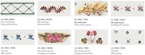 Aplica design clasic cu decor ceramic realizat manual FERRARA