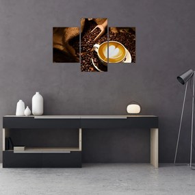 Tablou - O ceașcă de cafea (90x60 cm)