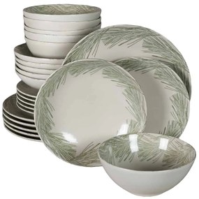 Set Complet Serviciu De Masa Silver Fir 24 piese