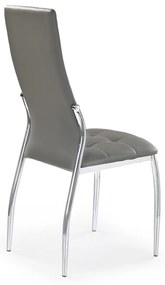 Scaun K209 piele ecologica gri