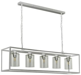 Lustra suspendata metal stil industrial decorativ Belle 5L