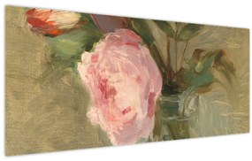 Tablou - Berthe Morisot, Peonies, reproducere (120x50 cm)