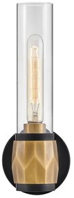 Aplică pentru baie Hinkley HK-ELLISON1-BK-HB ELLISON 1xE27/40W/230V IP44 auriu
