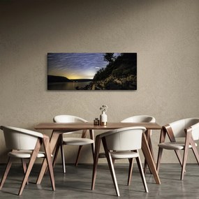 Tablou - cerul cu apus de soare (120x50 cm)