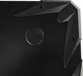 Birou PC/birou gaming, negru, JADIS