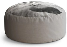 Taburet Circle leoaică, gri