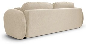 Canapea extensibilă cu 3 locuri OLBIA, bej