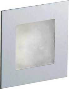 LDST AN-01-SS-BZ9 - LED iluminat scară ANGEL 9xLED/1,2W/230V crom mat