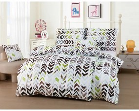 Lenjerie de pat din microsatin pentru pat de o persoană cu 6 piese 140x200 cm Madison – JAHU collections