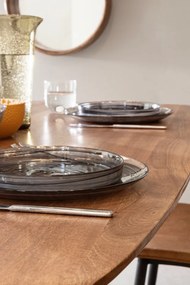 Masa dining pentru 6 persoane maro din lemn de Mango, 150 cm, Sherman Bizzotto