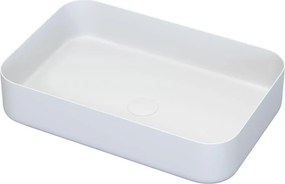 Lavoar pentru blat LJORDAL, 52 x 34 cm, oțel/alb