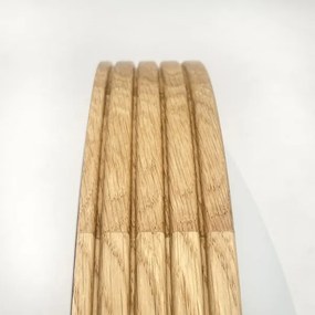 Brilagi - Plafonieră LED CARVALHO MODERN SLIM 2xE27/60W/230V Ø 37,5 cm stejar