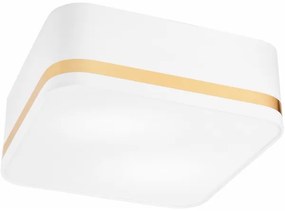 Plafonieră SIRJA SQUARE 2xE27/60W/230V 35x35 cm alb