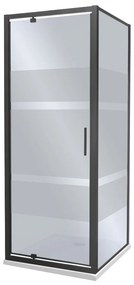 Cabină de duș pătrată Tomar 90x90 cm cu cădiță de duș SLIM