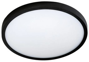 Plafonieră LED MALTA LED/24W/230V d. 30 cm neagră Azzardo AZ4243