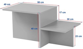 Măsuță de conferință Harmony Fressia Marble
