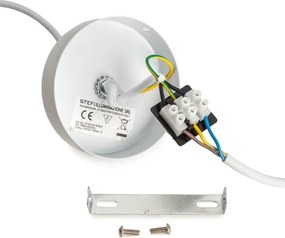 ONLI - Lustra pe cablu RINGO 1xE27/15W/230V din rafie