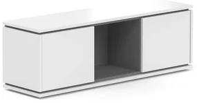 Dulap de perete Creator 123,2 x 35 x 40 cm, antracit / alb