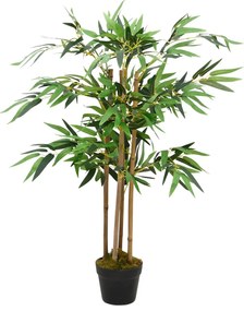 Plantă artificială din bambus Twiggy cu ghiveci, 90 cm