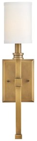 Hinkley HK-MOORE-WB1-HB - Aplica de perete MOORE 1xE14/40W/230V aurie