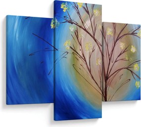Tablou - Copac în fața soarelui (90x60 cm)
