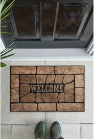 Covoras VOLGA, 40x60 cm, forma dreptunghiulara, PVC, maro