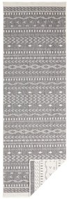 Covor adecvat pentru exterior NORTHRUGS Twin Supreme Mismo, 250 x 80 cm, gri-crem