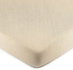 Cearşaf de pat 4Home jersey, bej, 160 x 200 cm