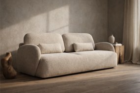 Canapea extensibilă pentru dormit Dinel - șenilă bej deschis Vibe 06