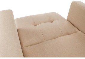 Fotoliu extensibil Culoare Bej / Nuc , ARKADIA