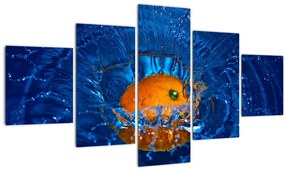 Tablou - portacala în apă (125x70 cm), în 40 de alte dimensiuni noi