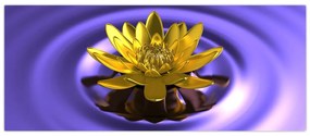 Tablou - Lotus (120x50 cm)