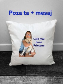 Husa perna Personalizata decorativa Poza ta