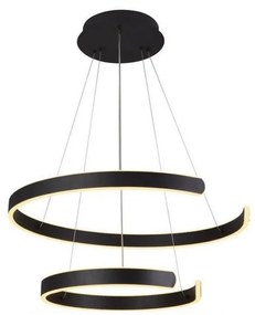 Lustră LED dimabilă pe cablu LED/120W/230V 3000-6500K + telecomandă