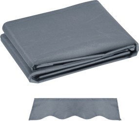 Outsunny Material de Înlocuire Copertină, Rezistent la Apă, 4 x 3 m, Gri | Aosom Romania