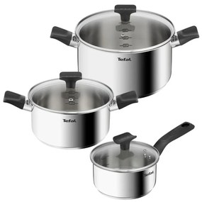 Tefal - Set 3 oale DELICIOUS din inox