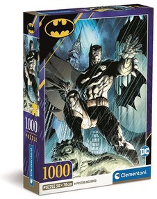 Batman Rainy Puzzle Compact Clementoni de 1000 piese